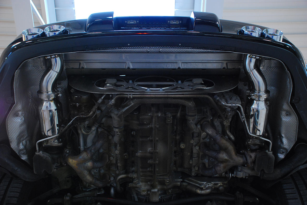 Fabspeed Porsche 997 Turbo Muffler Bypass Exhaust System (2006-2009)
