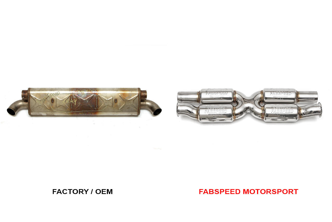 Fabspeed Porsche 997.2 Turbo / Turbo S Supersport X-Pipe (X-Pipe Only) (2010-2012)