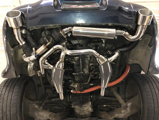 Fabspeed Porsche C2 Turbo,  964 Turbo 965 Sport Headers with Heat (1990-1994)