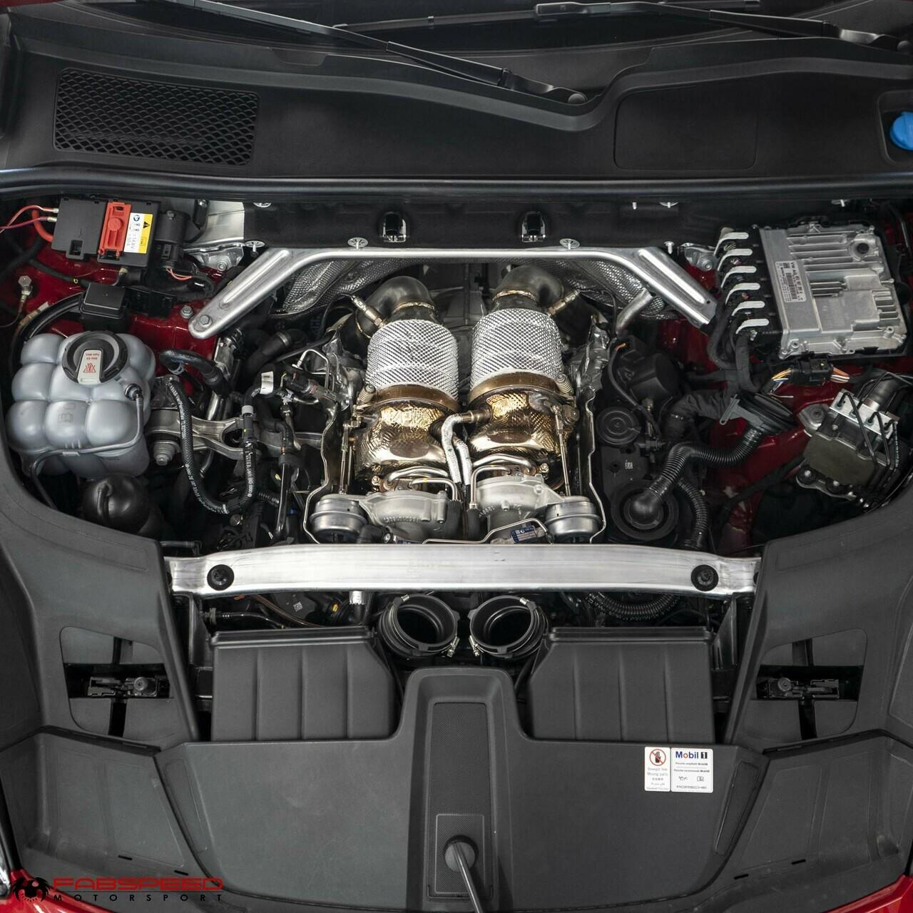 Fabspeed Porsche Cayenne GTS/Turbo Sport Catalytic Converters (2019+)