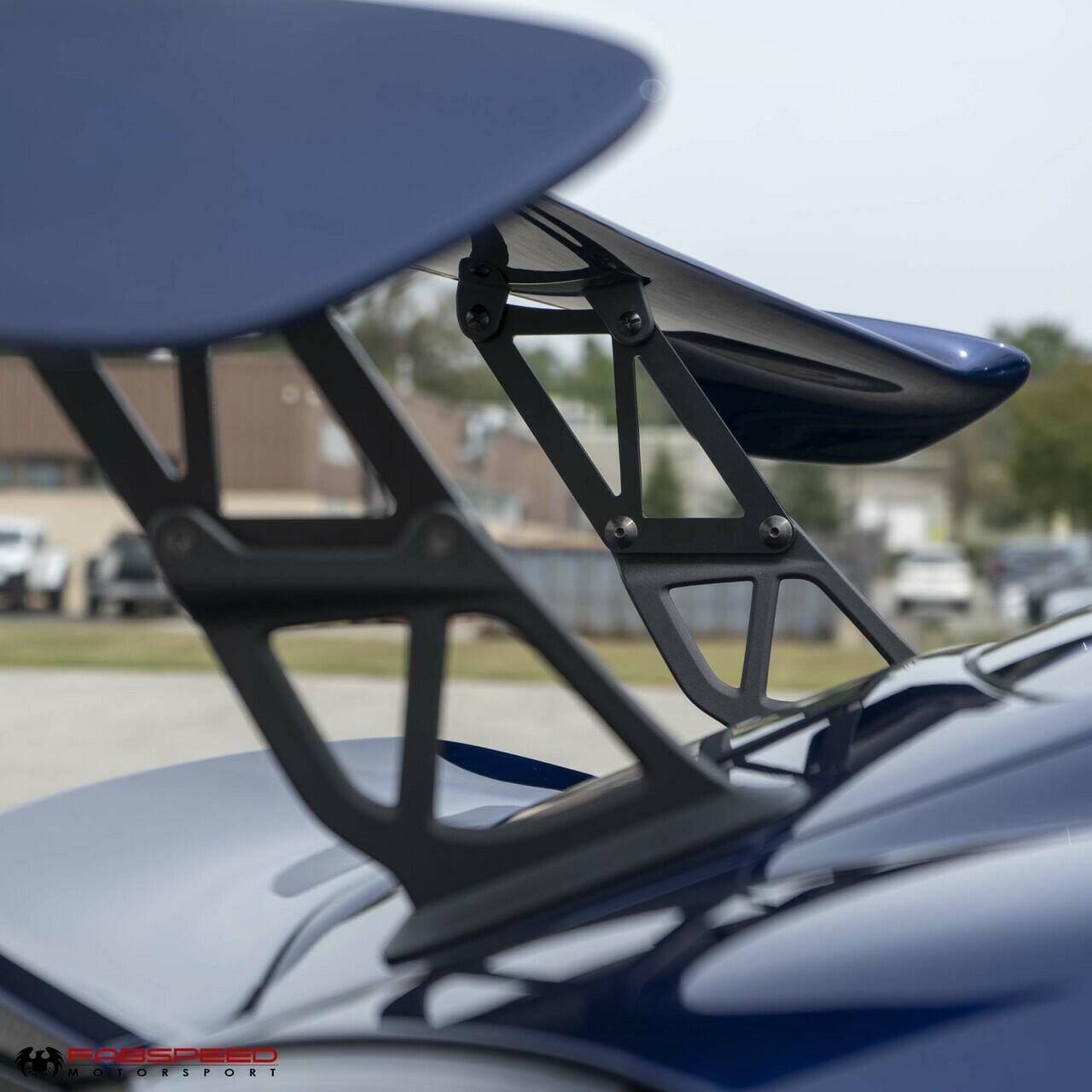 Fabspeed Porsche GT4 Wing Risers