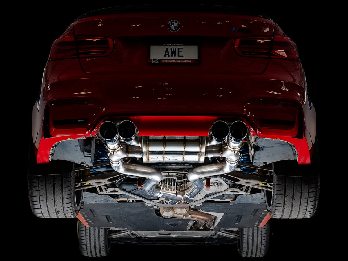 AWE SwitchPath™ Catback Exhaust for BMW F8X M3/M4 - Chrome Silver image 4