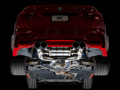 AWE SwitchPath™ Catback Exhaust for BMW F8X M3/M4 - Chrome Silver image 4