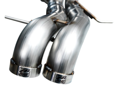 AWE SwitchPath Exhaust for Ford Bronco Raptor - Dual BashGuards image 22