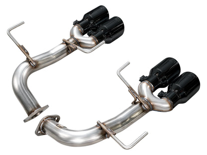 AWE Track Edition Axleback Exhaust for VB Subaru WRX - Diamond Black Tips image 10