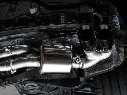 AWE Touring Edition Exhaust for C8 Corvette -- Diamond Black Tips image 10