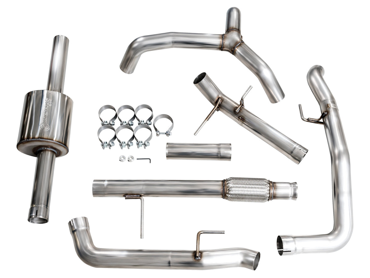 AWE 0FG Catback Split Rear Exit Exhaust for 4th Gen Silverado/Sierra 1500 5.3L (with bumper cutouts) - OE Tips image 10