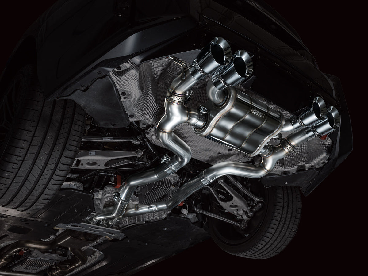 AWE SwitchPath™ Exhaust for BMW G87 M2 - Chrome Silver Tips image 2