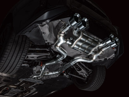 AWE SwitchPath™ Exhaust for BMW G87 M2 - Chrome Silver Tips image 2