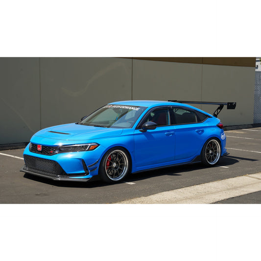 GT-250 67" Carbon Fiber Adjustable Wing - Honda FL5 Civic Type R 2023-Current