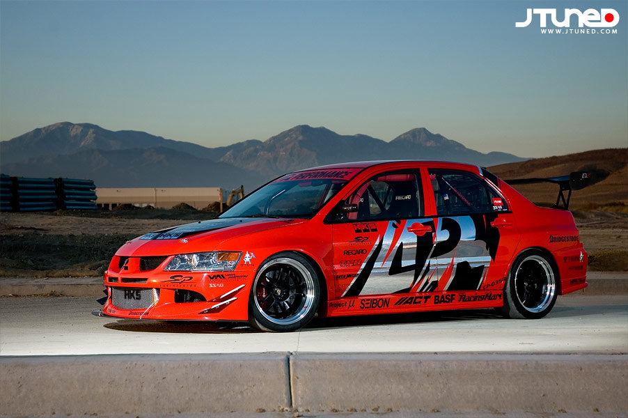 EVIL-R Widebody Aerodynamic Kit- 2003-2005 Mitsubishi Evolution 8