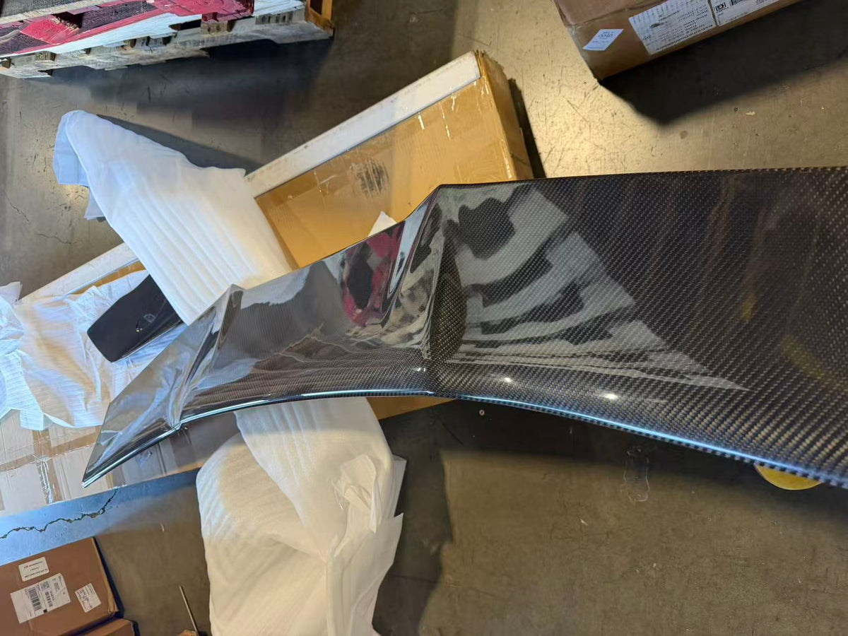Blemished / Outlet - Corvette C7 ZR1 DRY Carbon Fiber Rear Wing Spoiler image 7