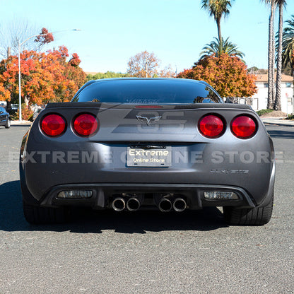 Corvette C6 ZR1 DRY CARBON FIBER Conversion Rear Trunk Spoiler image 40