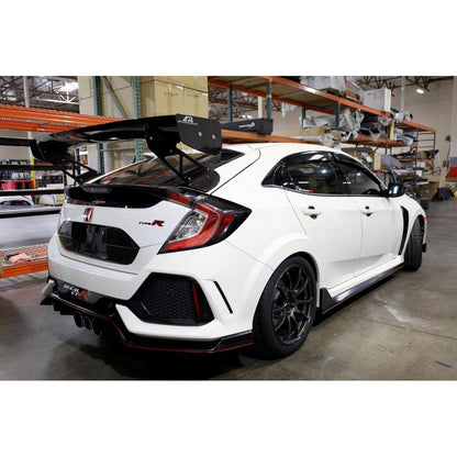 GTC-300 Carbon Fiber Adjustable Wing - 2017 - 2021 Honda FK8 Civic Type R