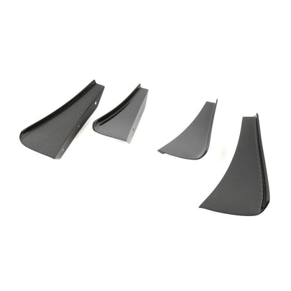 Carbon Fiber Front Bumper Canards - Dodge Viper Coupe 2013-2017