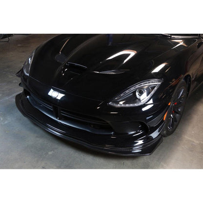Carbon Fiber Front Bumper Canards - Dodge Viper Coupe 2013-2017