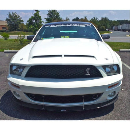 Carbon Fiber Front Wind Splitter-2007-2009 Ford Mustang GT500