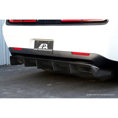 Carbon Fiber Rear Diffuser- 2015-2023 Dodge Challenger Hellcat
