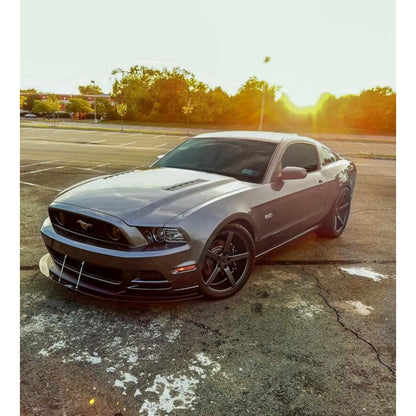 Front Carbon Fiber Wind Splitter- 2013-2014 Ford Mustang Roush