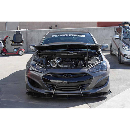 Carbon Fiber Front Wind Splitter-2013-2016 Hyundai Genesis Coupe