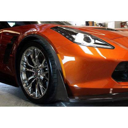 Carbon Fiber Fender Wheel Arch Moldings- Chevrolet C7 Corvette Z06