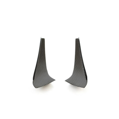 Carbon Fiber Front Bumper Canards- Chevrolet C8 Corvette