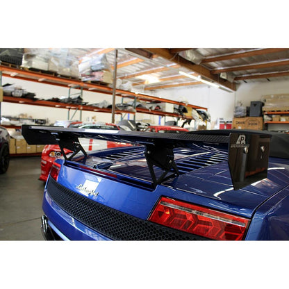 66" GT-250 Carbon Fiber Adjustable Wing-2013 Lamborghini Gallardo LP