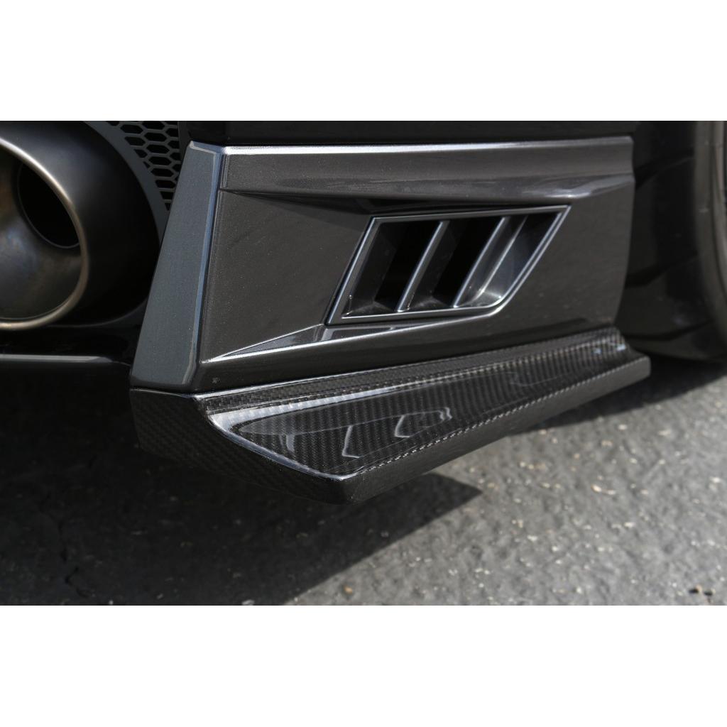Carbon Fiber  Rear Bumper Skirts- 2017-2022 Nissan GTR-R35