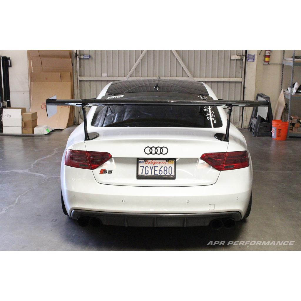 GT-250 67" Carbon Fiber Adjustable Wing - 2008-2012 Audi S5