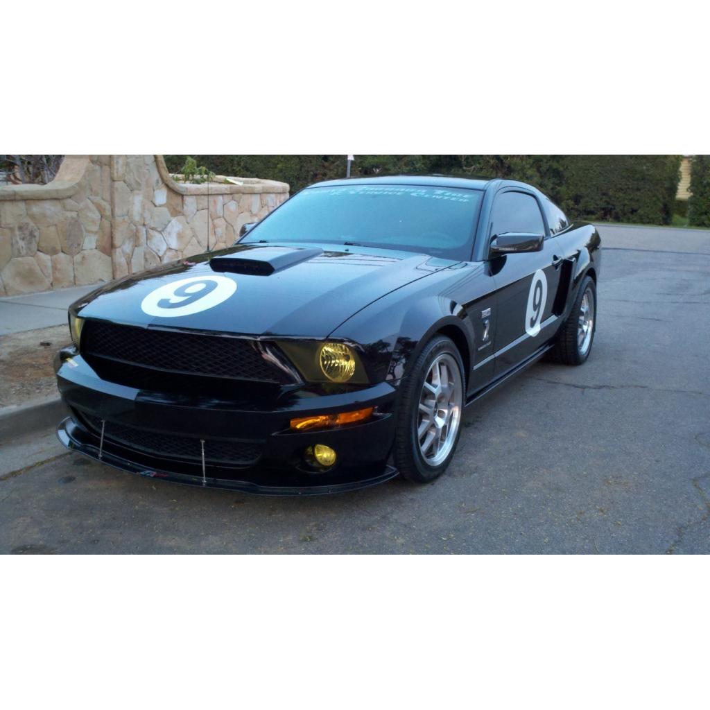 Carbon Fiber Front Wind Splitter-2007-2009 Ford Mustang GT500
