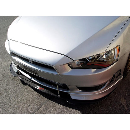 Carbon Fiber Front Wind Splitter - 2008-Up Mitsubishi Lancer GTS