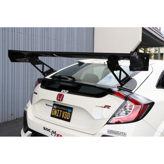 GT-250 Carbon Fiber Adjustable Wing- 2017 - 2021 Honda FK8 Civic Type R