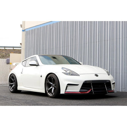Carbon Fiber Front Wind Splitter - 2015-2020 Nissan 370Z Nismo Bumper