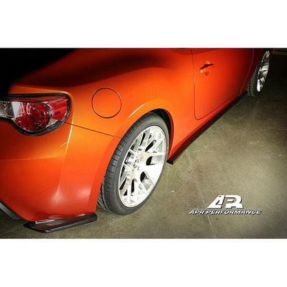 Carbon Fiber Rear Bumper Skirts - 2013-2021 Scion FR-S/ Toyota GT86/ Subaru BRZ