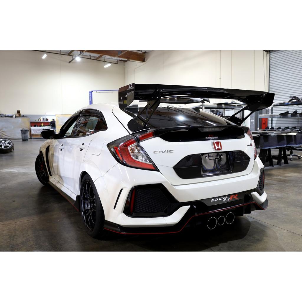 GTC-300 Carbon Fiber Adjustable Wing - 2017 - 2021 Honda FK8 Civic Type R