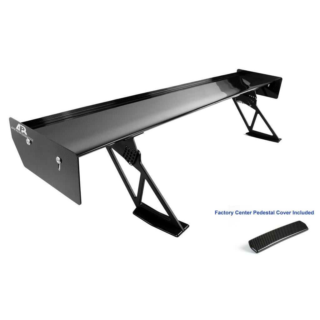 GT-250 Carbon Fiber Adjustable Wing-2018-2023 Ford S550 Mustang Shelby GT350/GT500