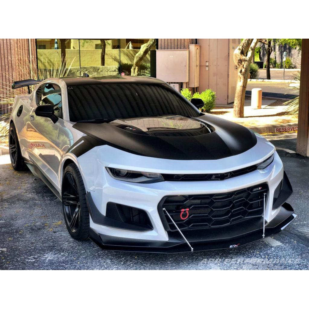 Carbon Fiber Front Wind Splitter- 2017-2024 Chevrolet Camaro ZL1 1LE