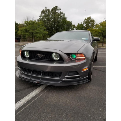 Front Carbon Fiber Wind Splitter- 2013-2014 Ford Mustang Roush