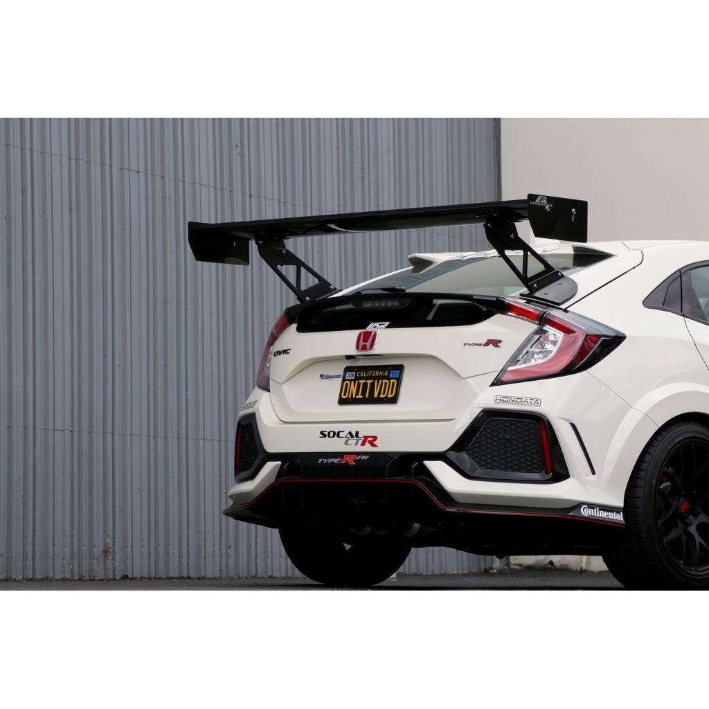 GT-250 Carbon Fiber Adjustable Wing- 2017 - 2021 Honda FK8 Civic Type R