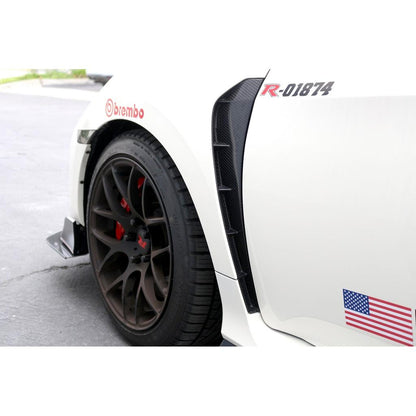 Carbon Fiber Fender Vents - Honda FK8 Civic Type R 2017 - 2021