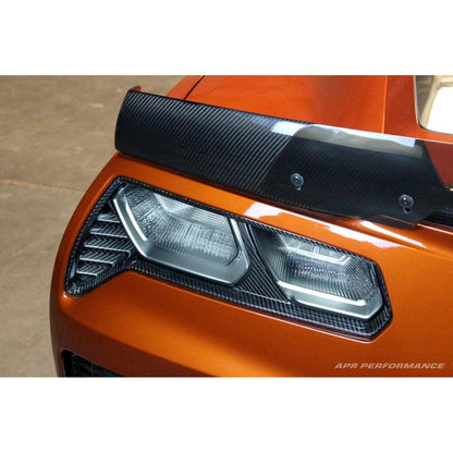 Carbon Fiber Rear Tail Light Bezels-Chevrolet C7 Corvette (all)