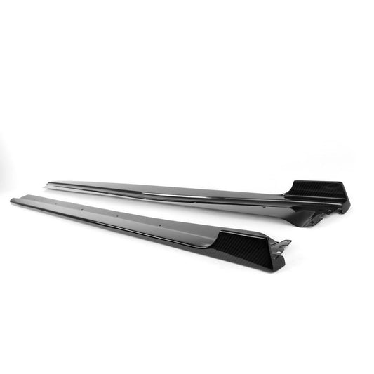 Carbon Fiber  Side Rocker Extensions/ Side Skirt- 2015-2016 Porsche 981 Cayman GT4
