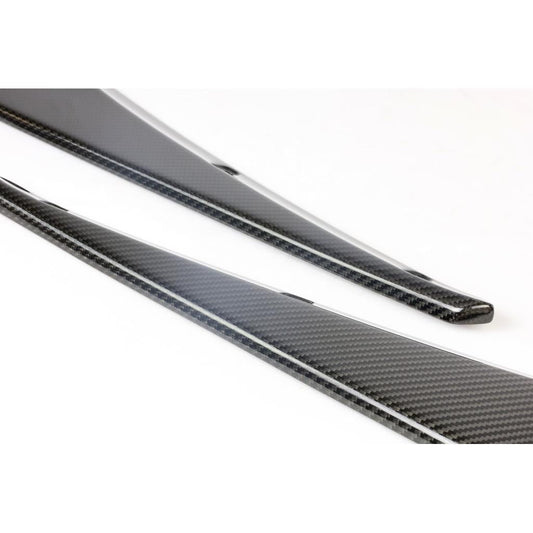 Carbon Fiber Front Bumper Canards-2020 Mercedes-Benz AMG GTR Pro