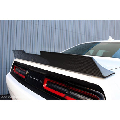 Carbon Fiber Rear Deck Spoiler- 2015-2023 Dodge Challenger Hellcat