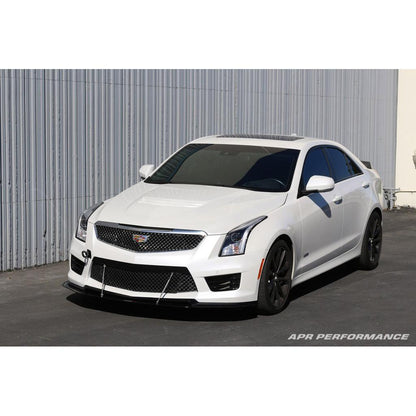 Carbon Fiber Front Wind Splitter-2016-2019 Cadillac ATS-V (Non-Carbon Package)