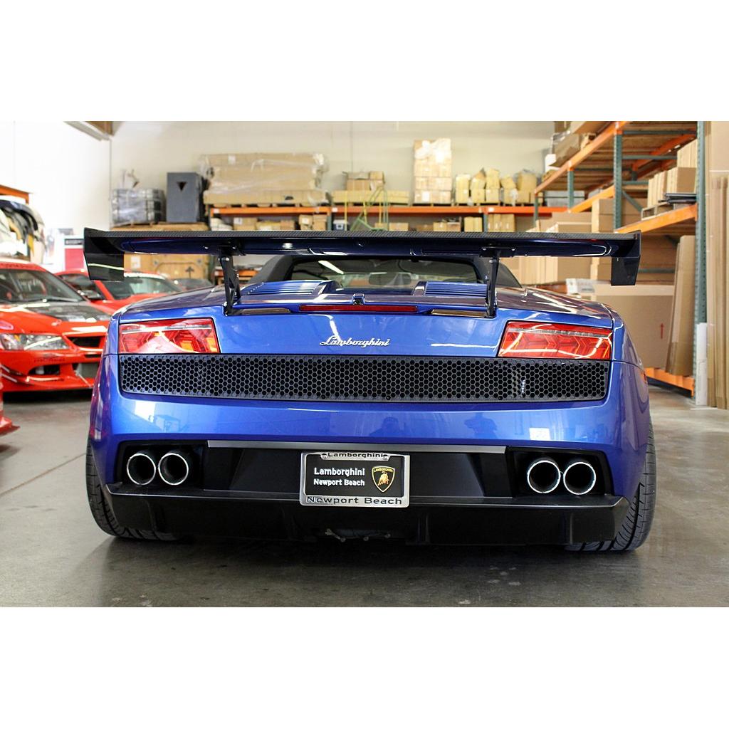 66" GT-250 Carbon Fiber Adjustable Wing-2013 Lamborghini Gallardo LP