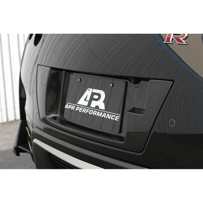 Carbon Fiber License Plate Backing- 2017-2022 Nissan R35  GTR