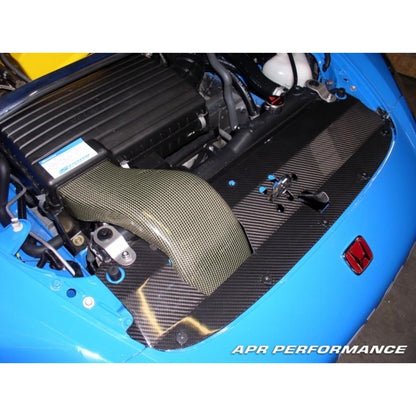 Carbon Fiber Radiator Cooling Plate- 2000-2009 Honda S2000