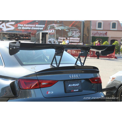GTC-300 67" Carbon Fiber Adjustable Wing- 2013-2016 Audi S3