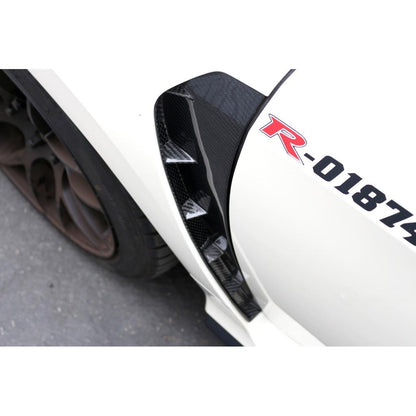 Carbon Fiber Fender Vents - Honda FK8 Civic Type R 2017 - 2021
